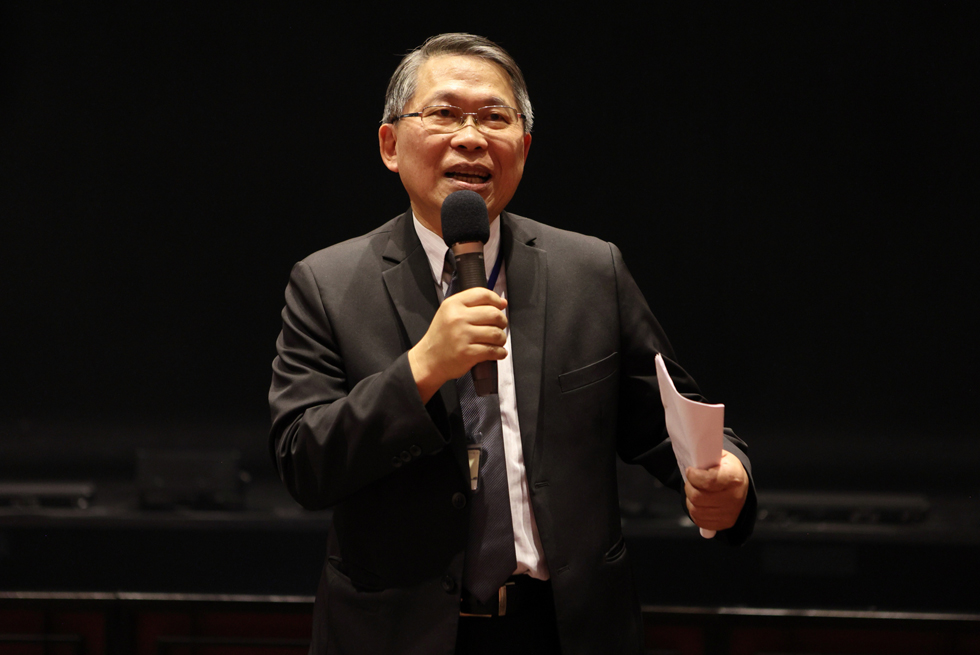 國立傳統藝術中心副主任 梁晉誌致詞